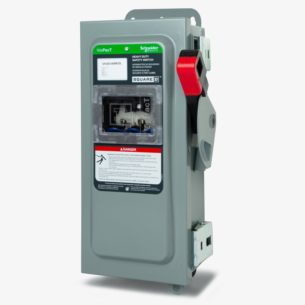 New Square D VH361AWKGL Safety Switch – SuperBreakers
