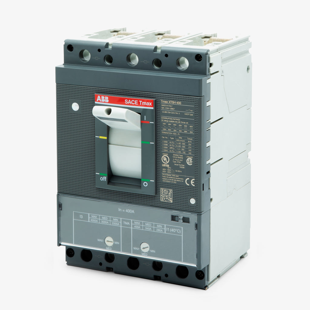 New ABB XT5HU340ABFN000XXX 3 Pole Circuit Breaker – SuperBreakers