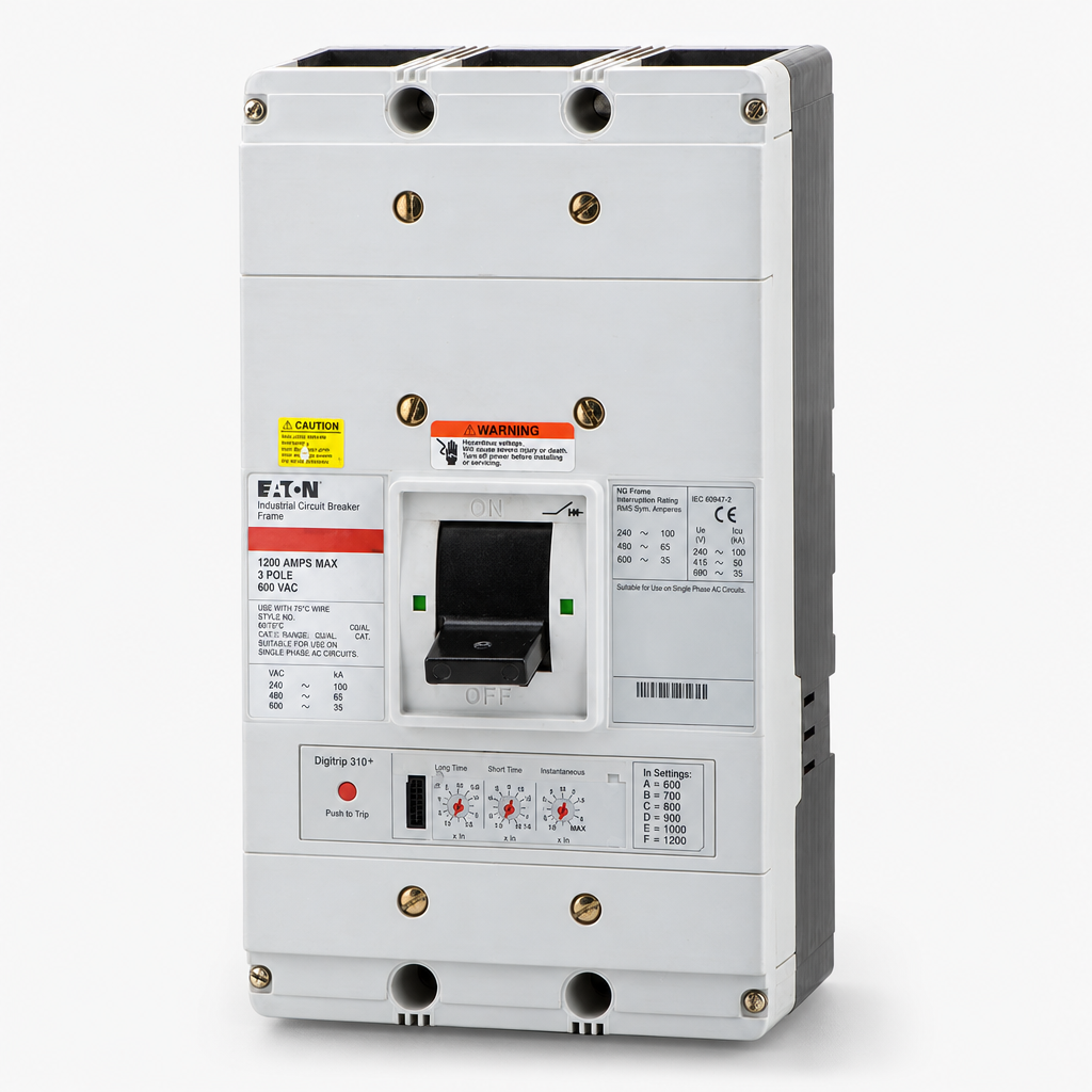 Eaton / Cutler-Hammer NGH312033E - 1200A 3 Pole Molded Case Circuit Breaker
