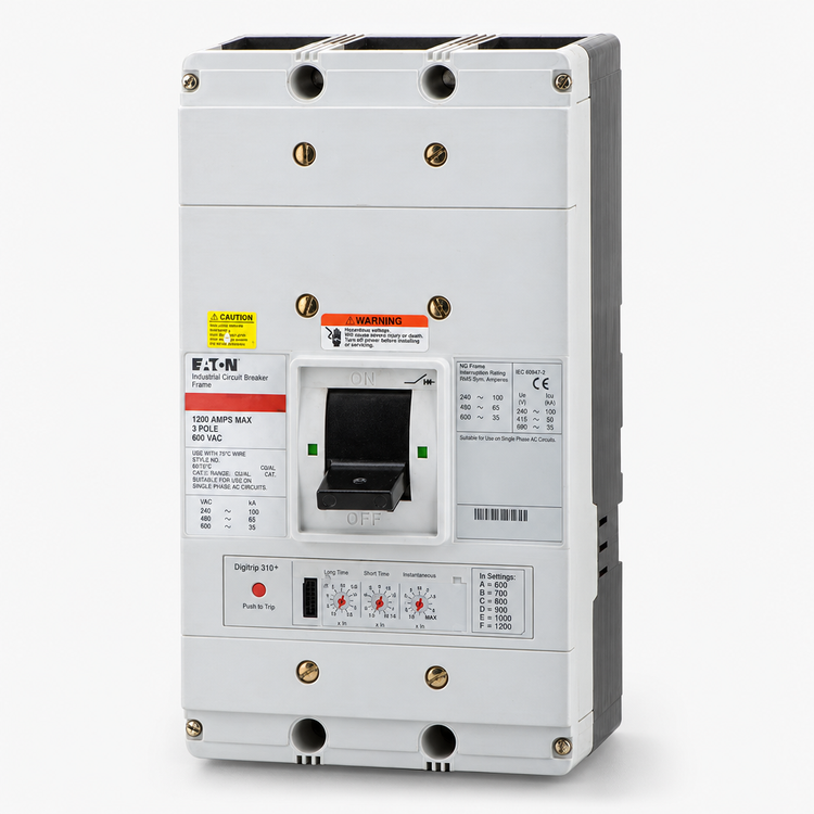 Eaton / Cutler-Hammer NGH312033E - 1200A 3 Pole Molded Case Circuit Breaker