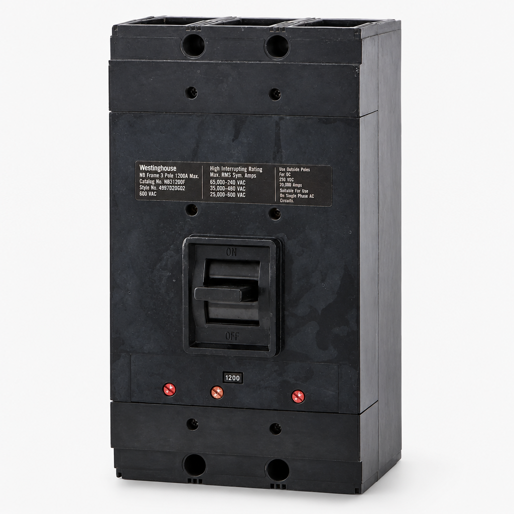 Eaton / Westinghouse NB31200 - 1200A 3 Pole Molded Case Circuit Breaker