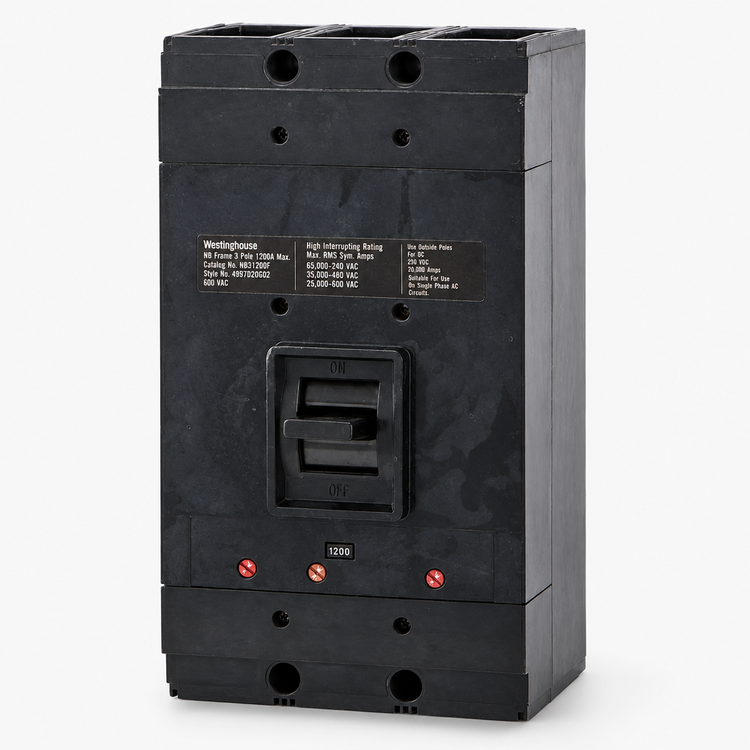 Eaton / Westinghouse NB31200 - 1200A 3 Pole Molded Case Circuit Breaker