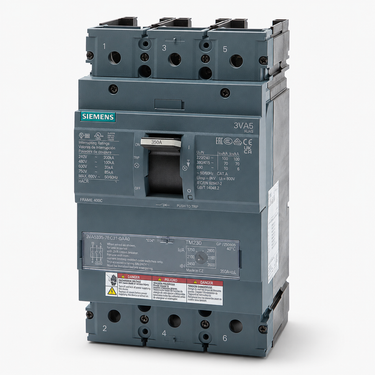 Siemens 3VA5335-7EC31-0AA0 - 350A 3 Pole Molded Case Circuit Breaker