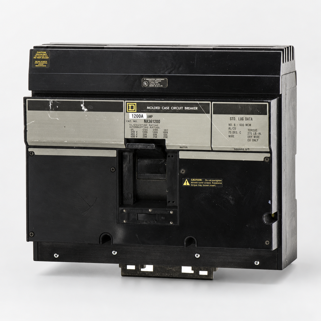 Square D NA361200 - 1200A 3 Pole Molded Case Circuit Breaker