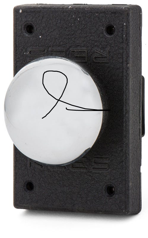 Rees Inc 01371-012 Mushroom Plunger Switch