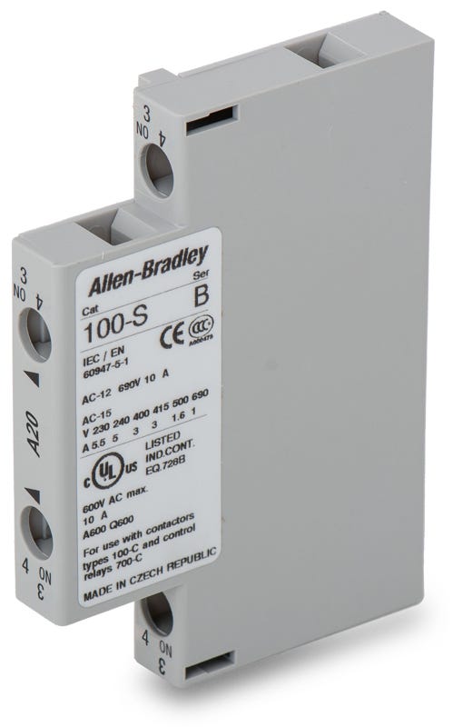 Allen-Bradley 100-SA20 Auxiliary Contact Block