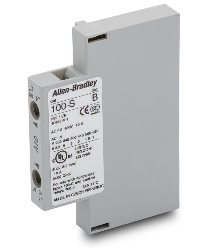 Allen-Bradley 100SA10 Auxiliary Contact Block
