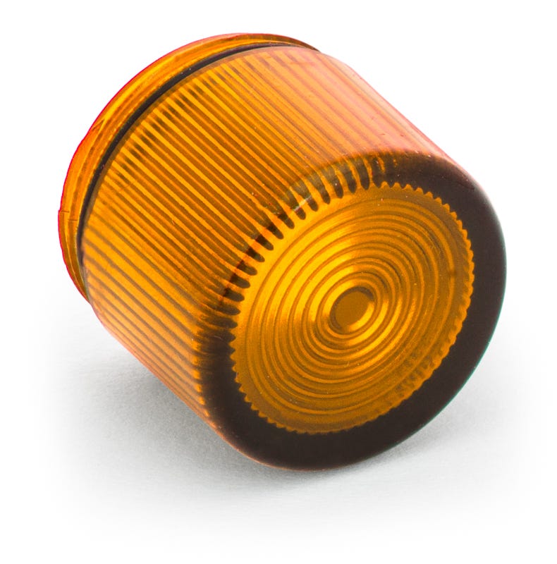 Eaton/Cutler-Hammer 10250TC43 Amber Illuminated Push Button Lens