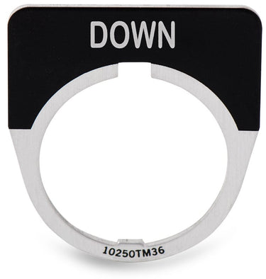 Eaton/Cutler-Hammer 10250TM12 Legend Plate