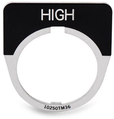 Eaton/Cutler-Hammer 10250TM16 Legend Plate