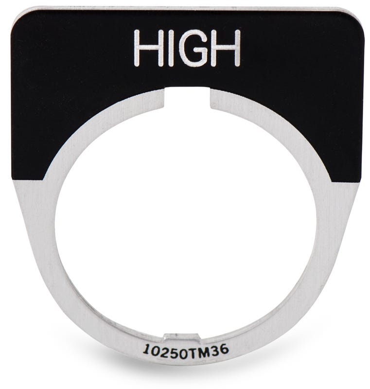 Eaton/Cutler-Hammer 10250TM16 Legend Plate
