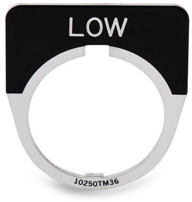 Eaton/Cutler-Hammer 10250TM22 Legend Plate
