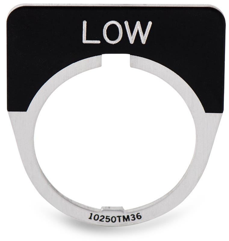Eaton/Cutler-Hammer 10250TM22 Legend Plate