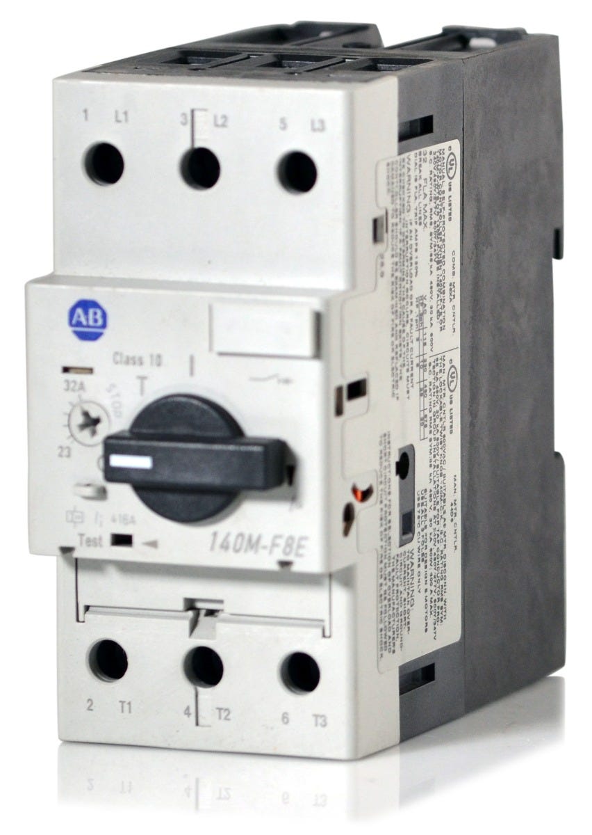 Allen Bradley 140MF8EC32 3 Pole Circuit Breaker