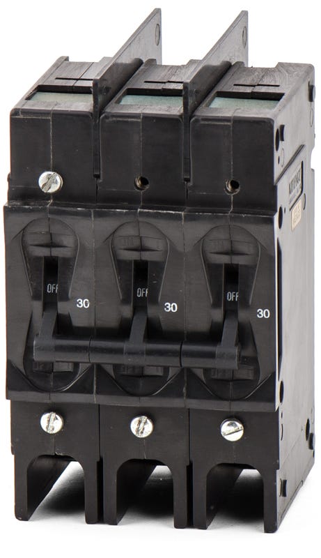 AirPax 219-3-7495-2 3 Pole Circuit Breaker