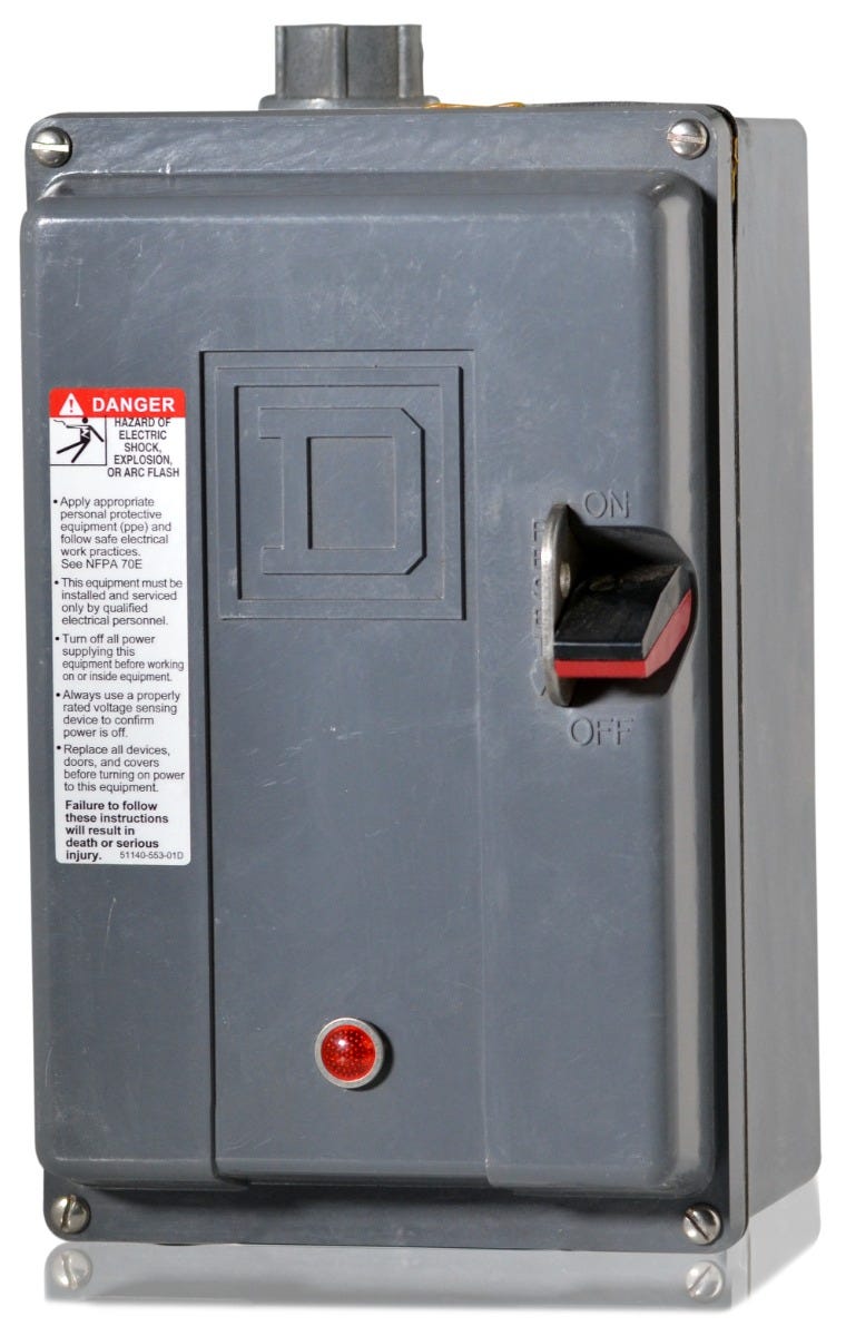 Square D 2510MCW1 Starter