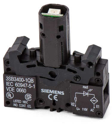 Siemens 3SB3400-1QB Lamp Module