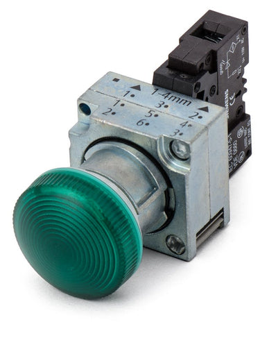 Siemens 3SB3648-6BA40 Indicator Light With Integrated Led
