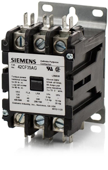 Siemens 42CF35AG Definite Purpose Contactor