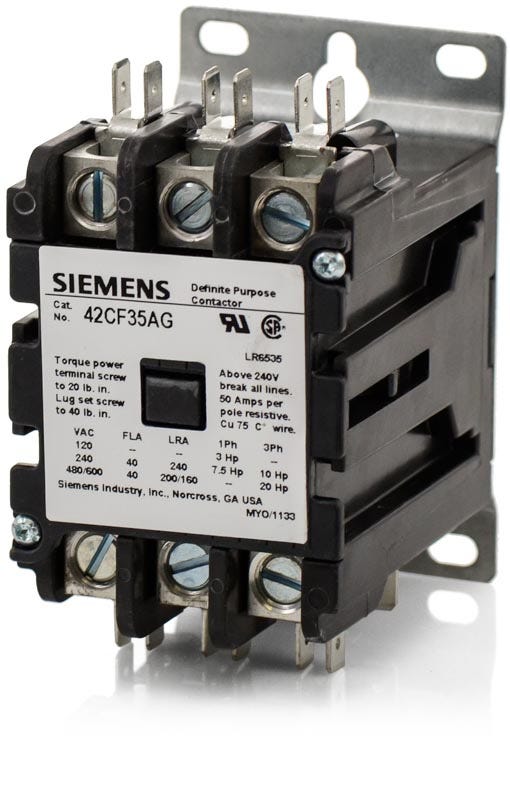 Siemens 42CF35AG Definite Purpose Contactor