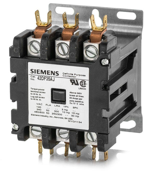 Siemens 42DF35AJ Definite Purpose Contactor