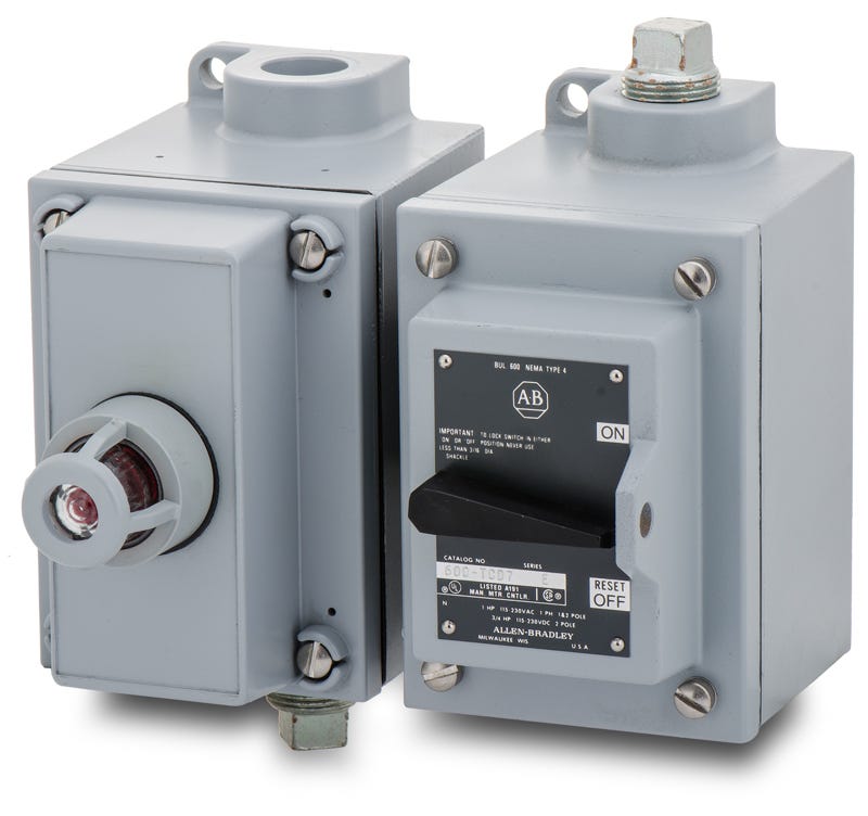 Allen-Bradley 600-TCD7 Starting Switch