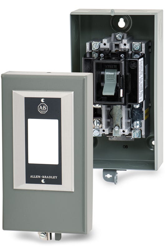 Allen-Bradley 609T-AAX Manual Push Button Starting Switch