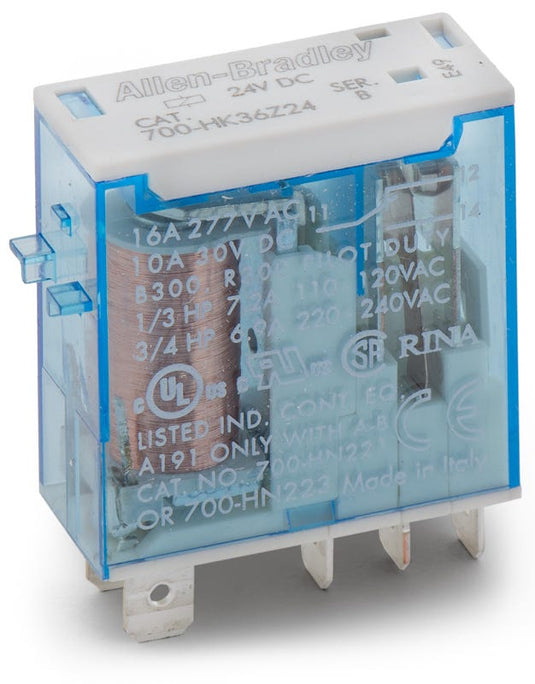 Allen-Bradley 700-HK36Z24 General Purpose Slim Line Relay