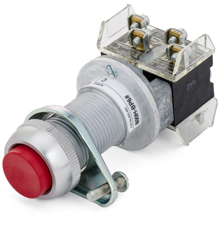 Allen-Bradley 800H-BP6B Non-Illuminated Extended Head Push Button