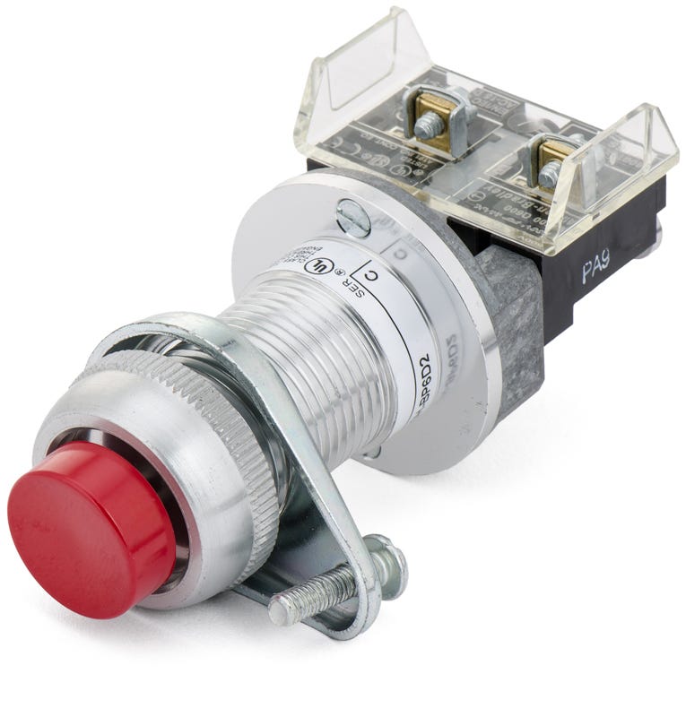 Allen-Bradley 800H-BP6D2 Non-Illuminated Push Button