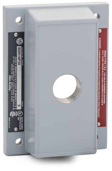 Allen-Bradley 800H-NP30 Push Buttons  Enclosure Cover