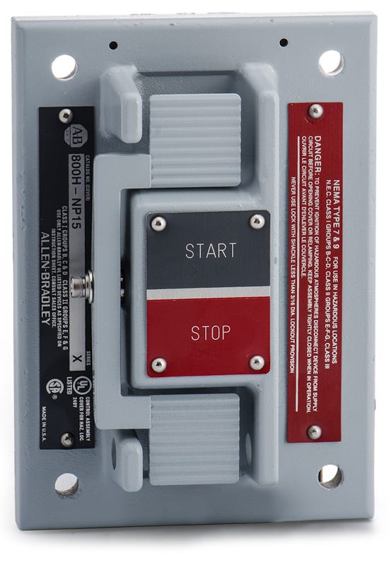 Allen-Bradley 800H-NP15 Enclosure Cover