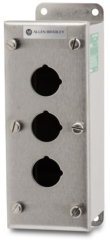Allen-Bradley 800R3HZ4 Push Button Enclosure