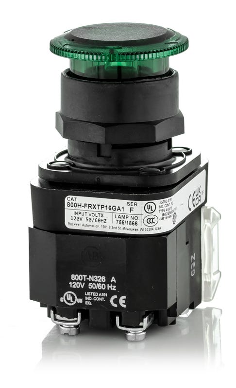 Allen Bradley 800H-FRXTP16GA1 Push Button