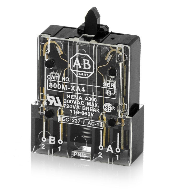Allen-Bradley 800M-XA4 Contact Block
