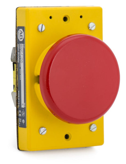 Allen-Bradley 800P-F1RA Palm Operated Push Buttons