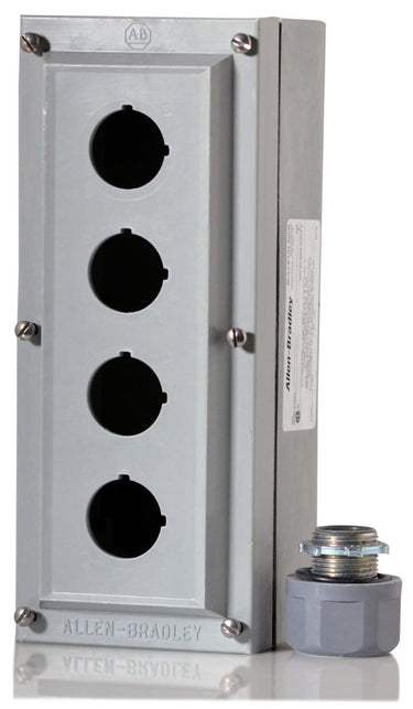 Allen Bradley 800R-4HZ4R Push Button Enclosure