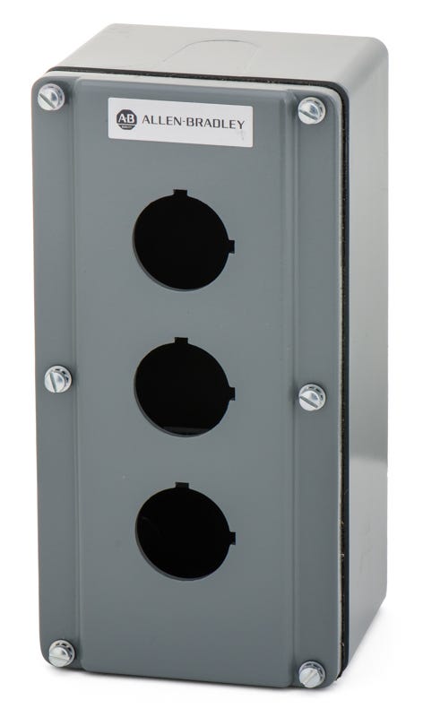 Allen-Bradley 800T-3TZ Push Button Enclosure