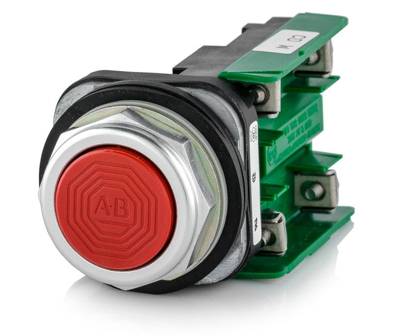 Allen-Bradley 800T-A6AP Flush Head Push Button