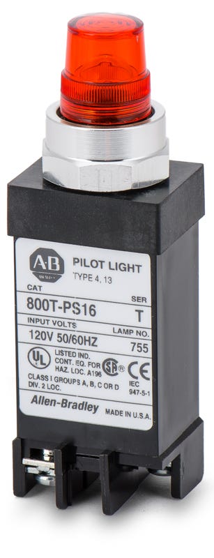 Allen-Bradley 800T-PS16R Pilot Light