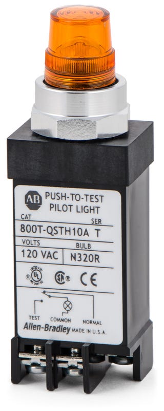 Allen-Bradley 800T-QSTH10A Pilot Light