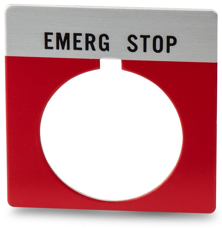 Allen-Bradley 800T-X504 Legend Plate