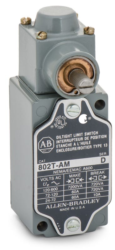 Allen-Bradley 802T-AM Direct Opening Action Safety Limit Switch