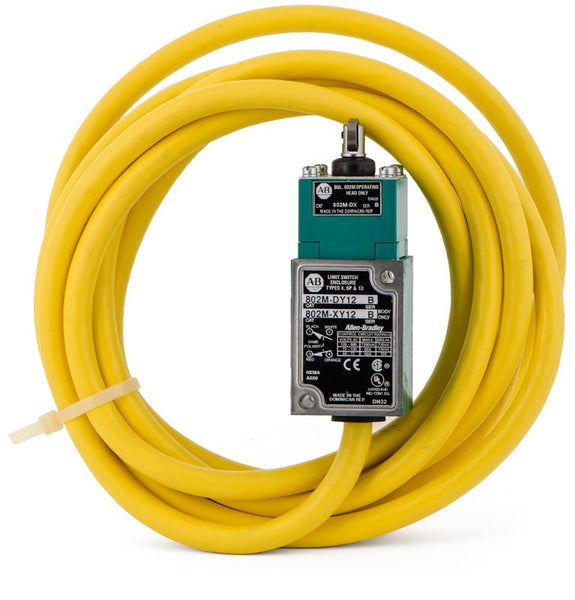 Allen-Bradley 802M-DY12 Spring Return Top Push Roller Limit Switch