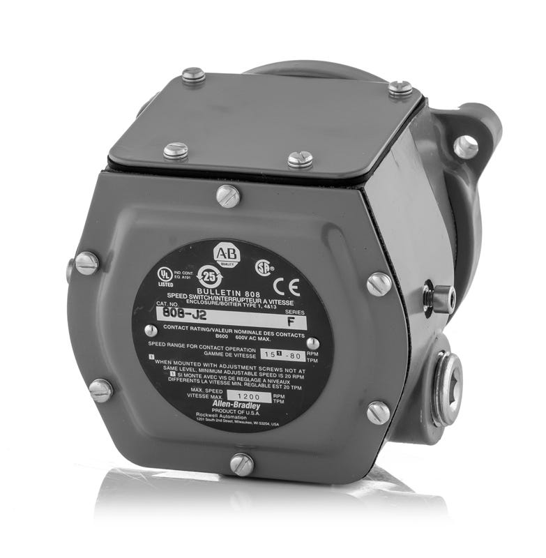 Allen Bradley 808-J2 Speed Switch