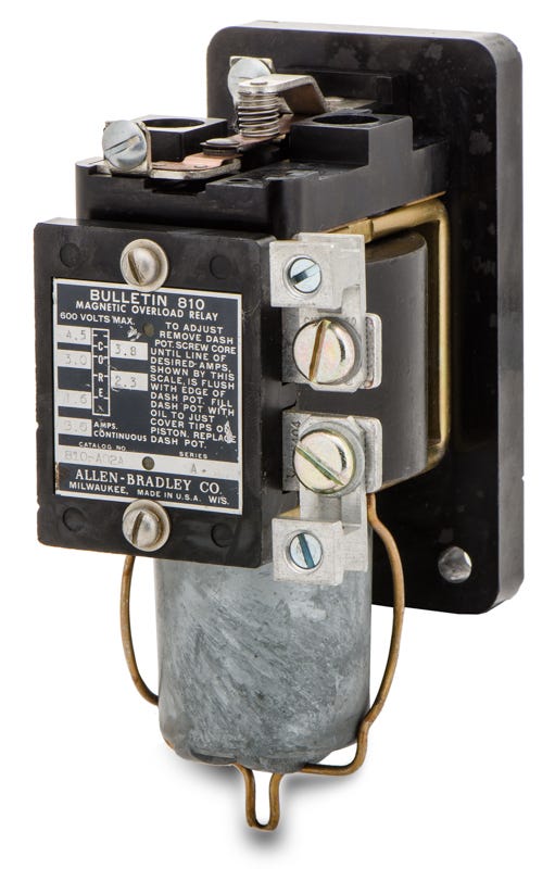 Allen-Bradley 810-A02A Inverse Time Control Relay