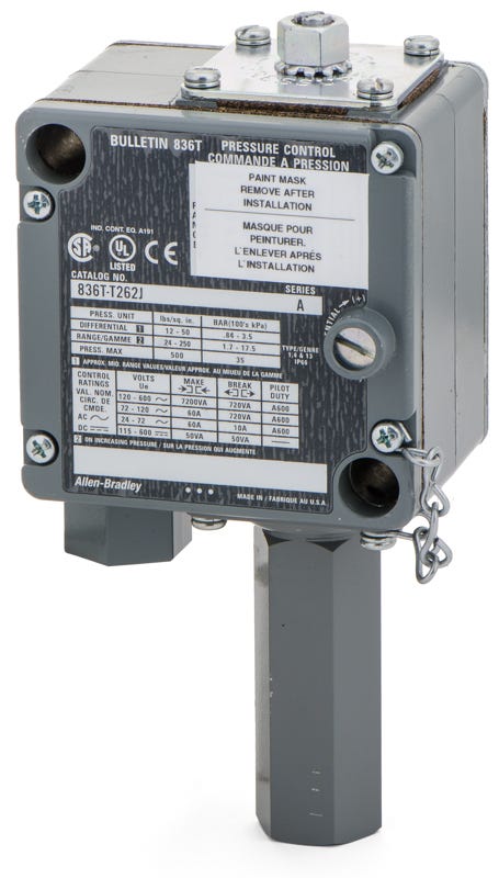 Allen-Bradley 836TT262J Pressure Control Switch