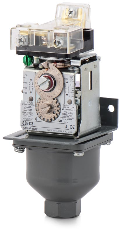 Allen-Bradley 836C3 Pressure Control Switch