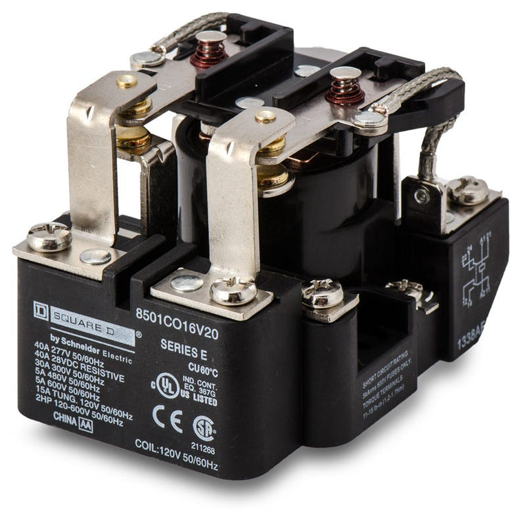 Square D 8501CO16V20 Power Relay