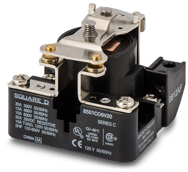 Square D 8501CO6V20 Power Relay